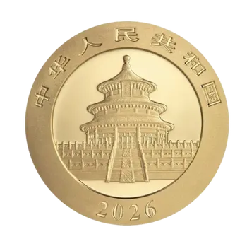 8 гр. Златна монета Китайска Панда | 2026