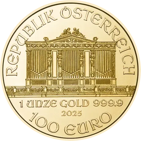 1 oz Златна монета Виенска Филхармония
