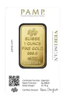 1 oz Златно кюлче PAMP | Lady Fortuna