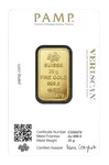 20 гр. Златно кюлче PAMP | Lady Fortuna